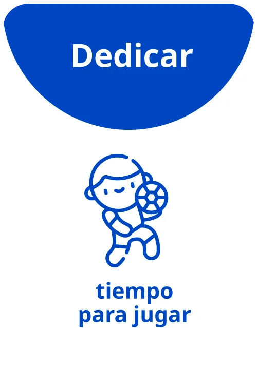 Dedicar tiempo para jugar