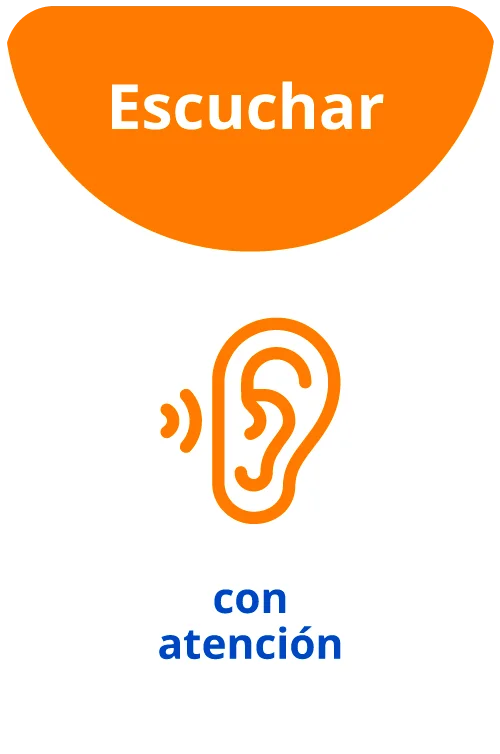 Escuchar con atención