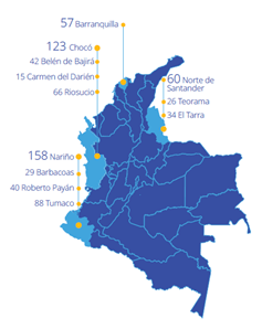 Mapa Colombia