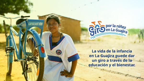 Giro por la niñez en La Guajira