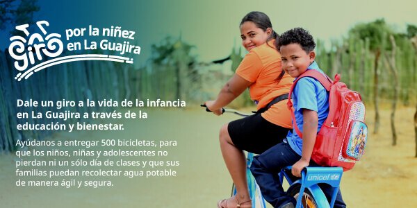 Giro por la niñez en La Guajira