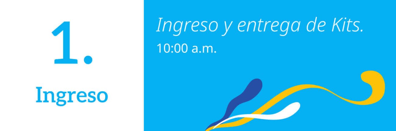 Cronograma - Ingreso y entrega de Kits.10:00 a.m.