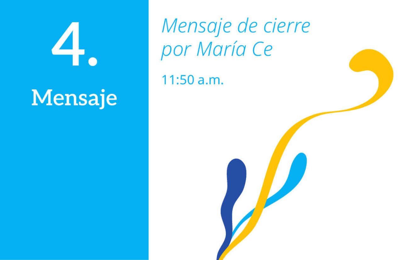 Cronograma_Mensaje de cierre por María Ce 11:50 a.m. 