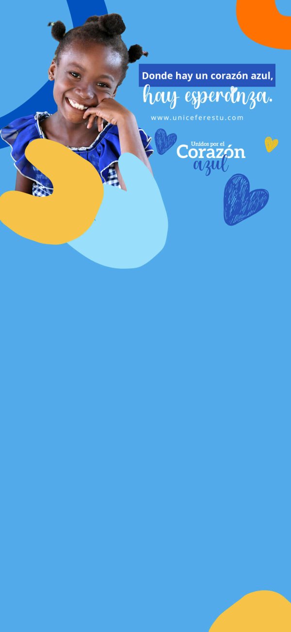 Bienvenido a la comunidad de donantes UNICEF