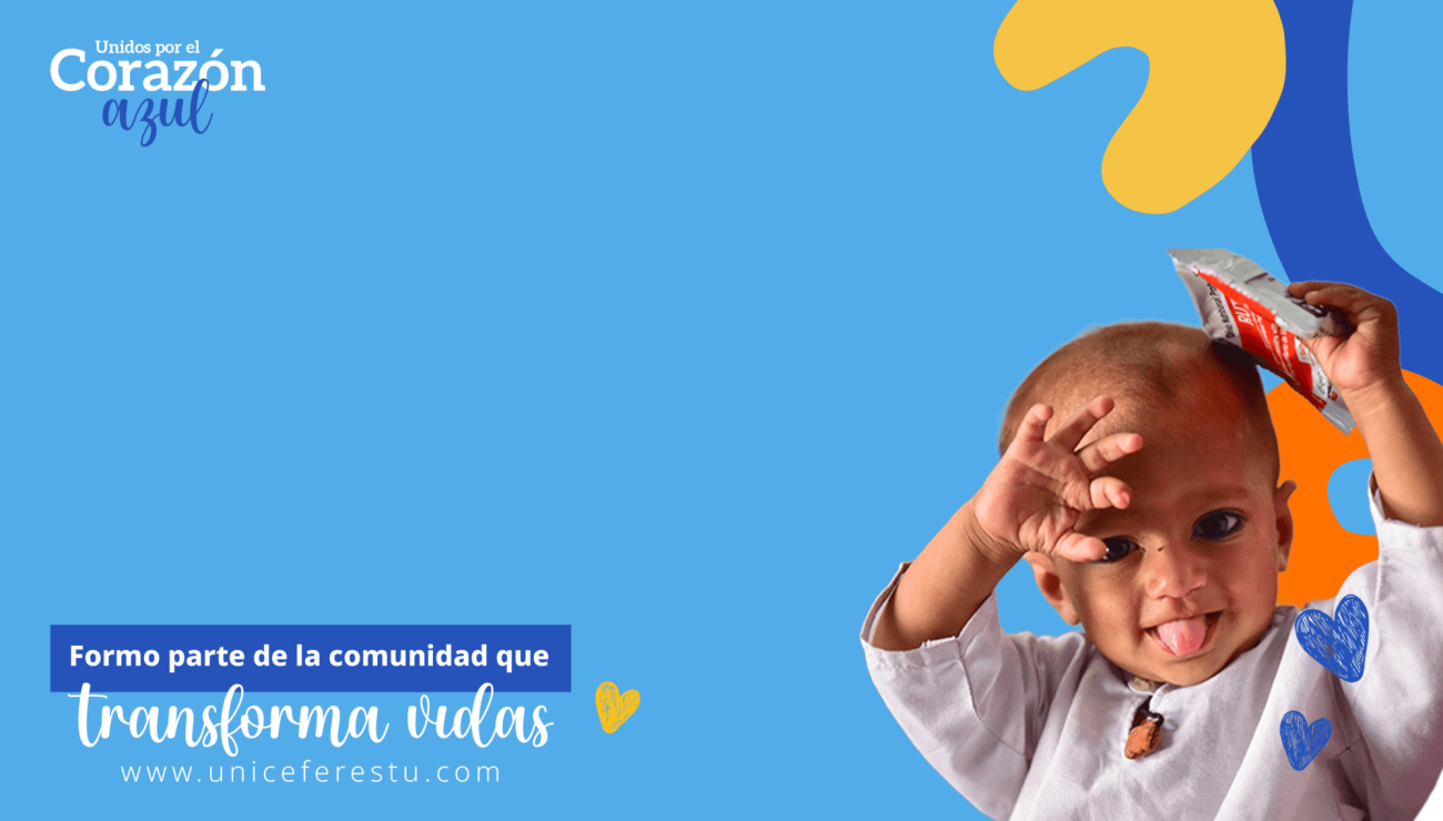 Bienvenido a la comunidad de donantes UNICEF