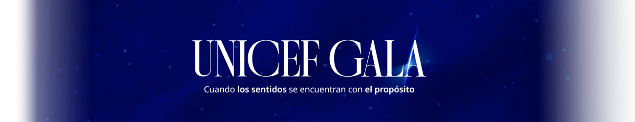 Cena de gala benéfica UNICEF Colombia