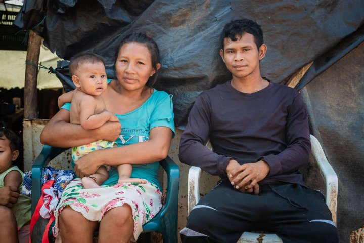 Zaily y su familia