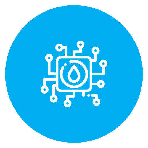 icono de redes de suministro de agua