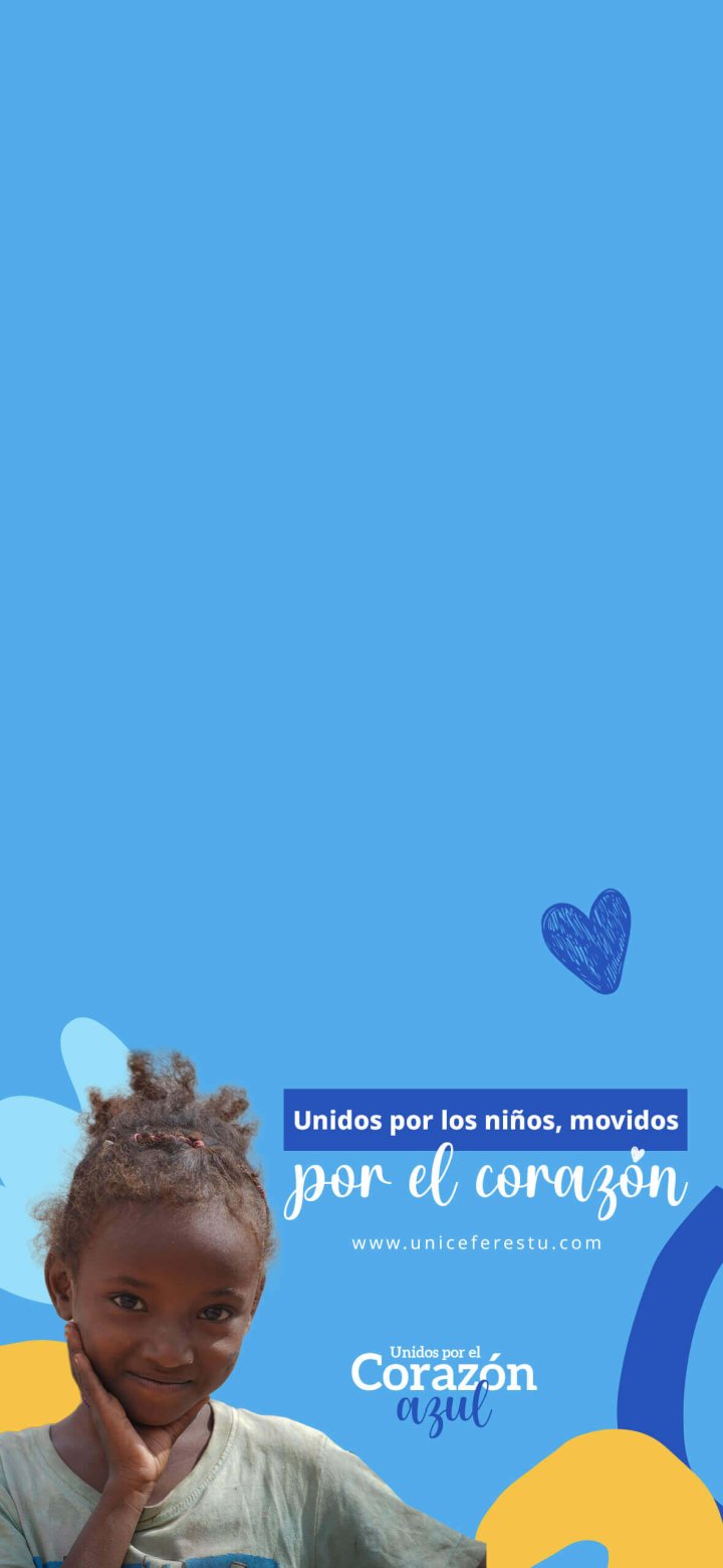 Bienvenido a la comunidad de donantes UNICEF