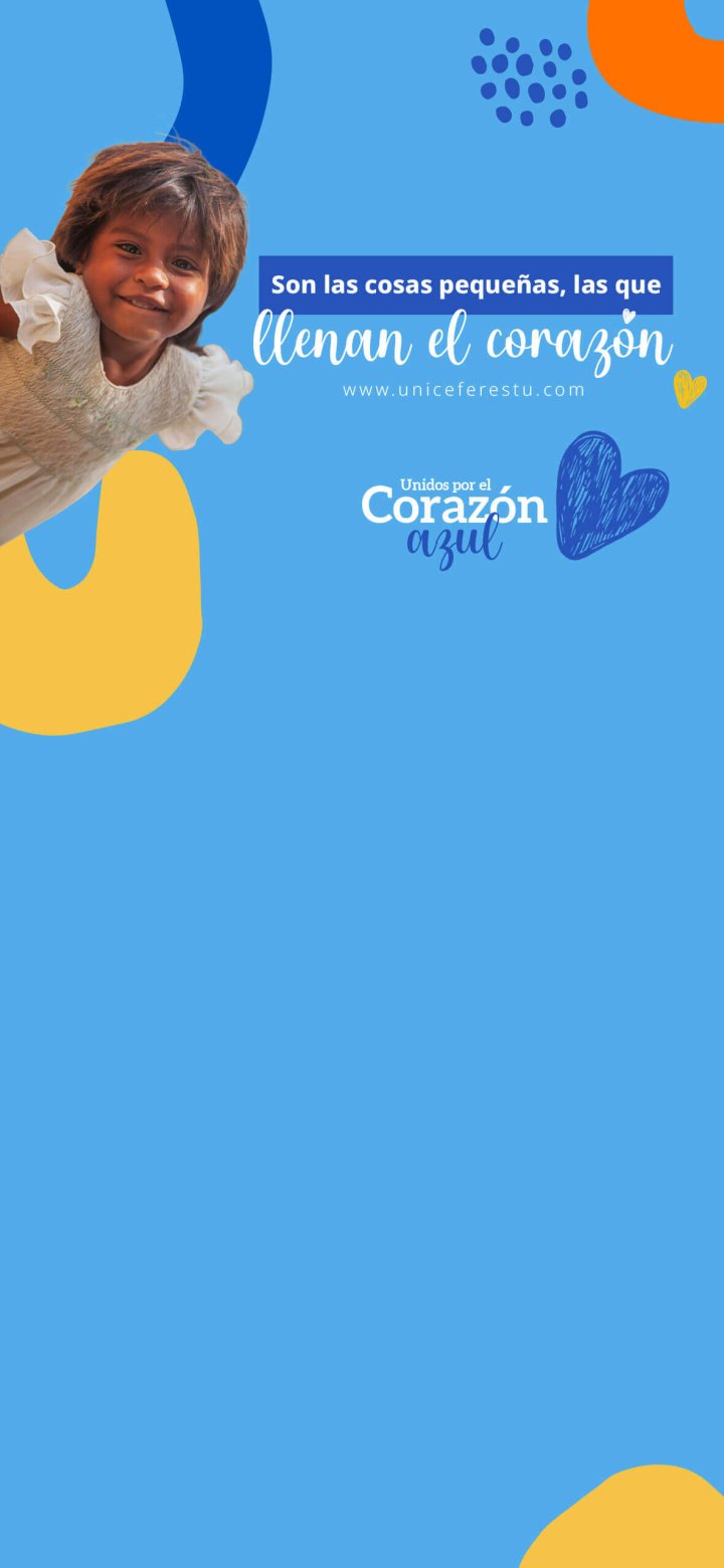 Bienvenido a la comunidad de donantes UNICEF