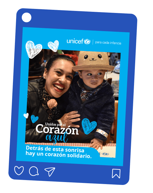 Bienvenido a la comunidad de donantes UNICEF