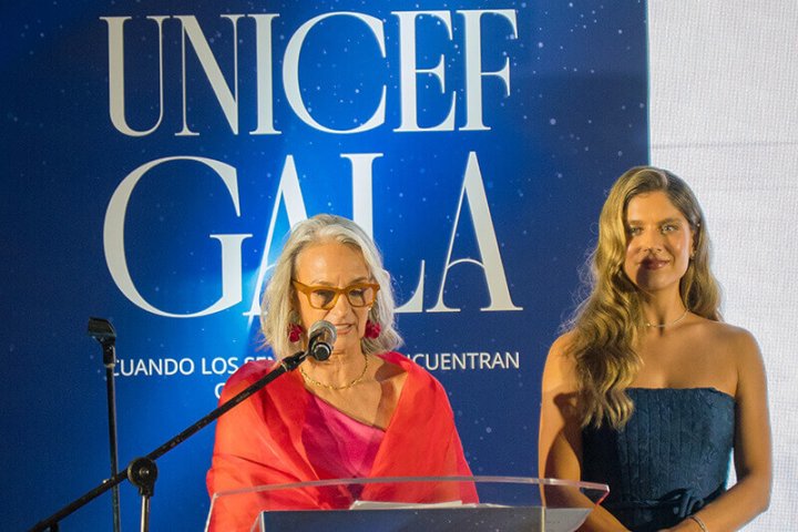 Cena de gala benéfica UNICEF Colombia