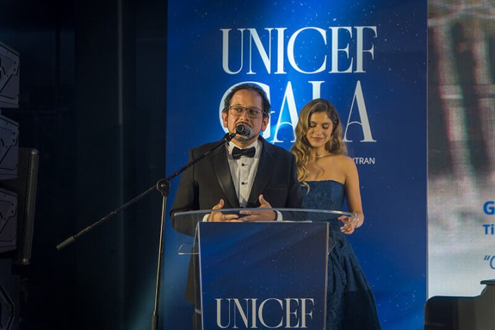 Cena de gala benéfica UNICEF Colombia