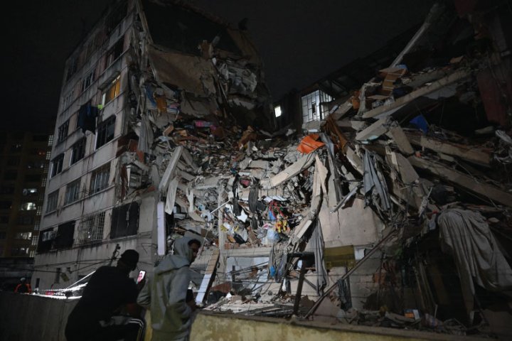 Terremoto en Venezuela edificio destruido