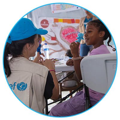 Espacios temporales para la educación UNICEF