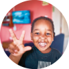 fotografia de nino beneficiado por proyectos de salud de UNICEF