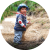 fotografia de nino beneficiado por proyectos de nutricion y salud educacion de UNICEF