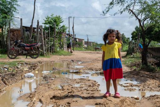 niñas en situación de emergencia