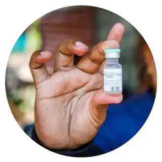 Ayudanos a que lleguen las vacunas