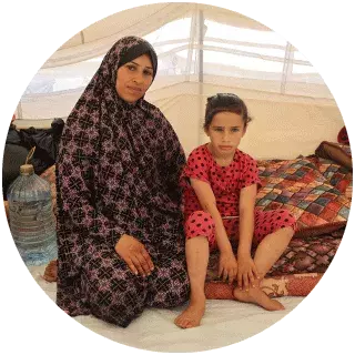niños en refugio de gaza